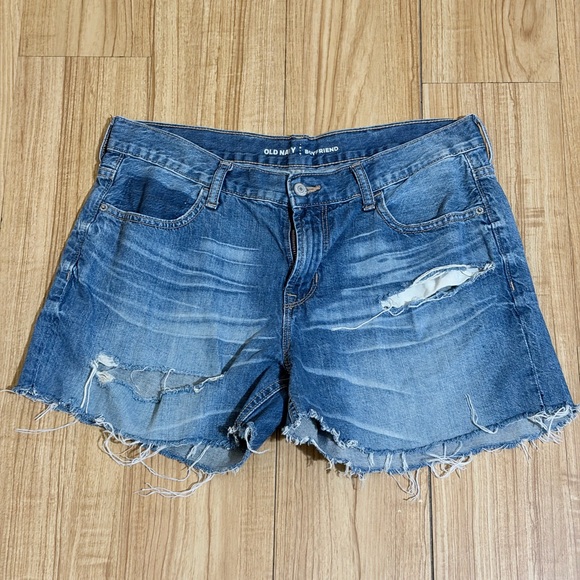 Old Navy Pants - Old Navy Women's Ripped Jean Shorts